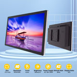 LESOWN N215-E02T/N215-E03T 21.5 inch Touchscreen Monitor 1080P FHD VESA 100 Mount Industrial LCD Screen Display HDMI VGA  Black White