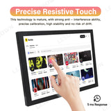 LESOWN E120-A01GBR Embedded Display Raspberry Pi 12 Inch 1024x768 LCD Open Frame Touch Monitor Panel Mount for Factory Automation TV CCTV PC