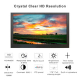 LESOWN P70D 7 inch USB C Monitor 1024x600 Small Portable Monitor Widescreen LCD Extension Display