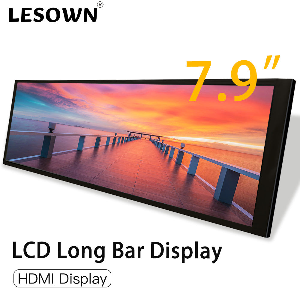 LESOWN M79-A01T 7.9inch 400*1280 IPS Monitor with Case