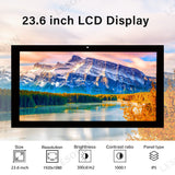 LESOWN M236-A01T Ultra Touch Screen 23.6 inch 1920x1080 Full High Definition Display HDMI VGA LVDS 1000:1 LCD Panel Module for PC Television