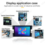 LESOWN E101-C01GBT 10.1 Inch 1280x800 High-brightness display 300cd/m² Embedded Monitor Panel Mount Display for PC TV CCTV