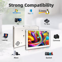 LESOWN P50CW-T mini USB Touch Display HDMI IPS Screen Compact 5 inch PC Laptop Sub White Monitor
