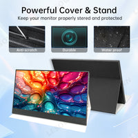 LESOWN P180GPR P180GPTR 18 inch 120Hz Portable USB C HDMI Monitor 1920x1200 Laptop Screen Extender