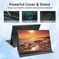 LESOWN P140GHR External 14" 144Hz Secondary Monitor 2560×1600 IPS Portable Display with HDMI USB Type-C for Laptop Switch Xbox Windows