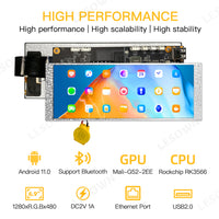 LESOWN MA69-A01S 6.9 inch Android 11 Smart Display RK3566 POE Powered Integrated Screen for Smart Industrial Integration#monitor
