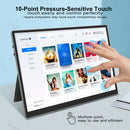LESOWN P105KPT 10.5" Portable Monitor 1920x1280 IPS 100% sRGB 10-Point Touchscreen USB-C HDMI Lightweight Travel Display with Speakers