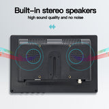 LESOWN N90 HDMI Monitor 9 inch Touchscreen Wide 16:9 1024x600 HD LCD Computer Game Security Display Sub Screen with Speakers