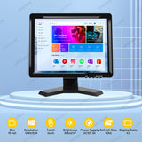 LESOWN N190 19 inch Wide Touch Screen Monitor 1280x1024 Capacitive  16:10 VGA HDMI Secondary Display