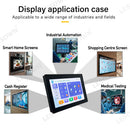 LESOWN E101-C01FET 10.1 Inch 1280x800 IPS LCD Embedded Industrial Monitor Factory Automation Display Panel Mount Display with VGA/HDMI/USB
