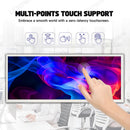 LESOWN P123WPT P123GPT 12.3'' Ultra-Wide Horizontal Display 1920x720 Portable Bar Monitor Extra Screen for Laptop PC Gaming Work & Entertainment