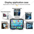 LESOWN E150-C01GBR Rugged Touchscreen Embedded Display 15 Inch 1024x768 LCD Open Frame Industrial Monitor with VGA HDMI Audio USB for Laptop