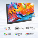 LESOWN P101D-T Small USB C 10.1 inch Monitor 1024x600 Touchscreen Display Aida64 PC Temperature Monitoring