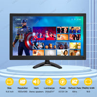 LESOWN N156 Portable Monitor Touchscreen 15.6 inch 1920x1080 Wide Screen HDMI VGA Additional Display