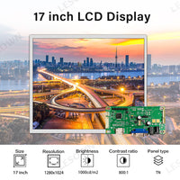 LESOWN M170-B01S 17 inch 1000cd/m2 High Brightness Screen HDMI VGA 1280x1024 LCD Panel WideScreen Display Module for Computer Industry