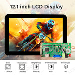 LESOWN M121-A01T Original  12.1 inch LCD Touchscreen Display VGA HDMI 1280x800 IPS Small Screen Secondary Module for Laptops PC