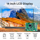 LESOWN M140-A01T IPS Laptop LCD Screen 14 inch NV140FHM-T0A Display Panel 1920x1080 Full HD eDP 40PIN HDMI-compatible USB-C Touchscreen Module