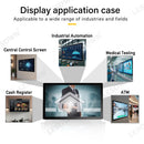 LESOWN E270-G01GBT Open Frame 27 Inch Industrial Embedded Win-10 PC Monitor 1920x1080 IPS Panel Mount Display Wide Temperature Range for TV