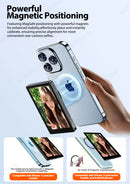 LESOWN P40MB 4 Inch 480x800 IPS LCD Small Wireless Selfie Monitor  Magnetic Phone Vlog Selfie Monitor Screen for iPhone & Android