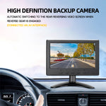 LESOWN N70 1024 x 600  7 inch HD Small LCD Car Monitor Touch Display  AV VGA HDMI Input