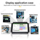 LESOWN E120-C03GBR High-Durability 12in 1280x800 16:10 Industrial Embedded Open Frame Monitor with VGA/HDMI/USB/Audio for Harsh Environments