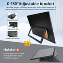 LESOWN P133K 13.3 inch 4K Portable Monitor UHD 3840x2160 IPS LCD Touchscreen VESA Extension Display for XBox PS4/5 Switch PC Laptop