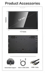 LESOWN P70C mini Wide Screen 7 inch IPS 1024x600 with Speakers Portable PC Monitor Extender
