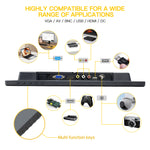 LESOWN N120 Resistive Capacitive Touch Screen Monitor 12 inch 16:10 1280x800 IPS Industrial Embedded