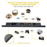 LESOWN N120 Resistive Capacitive Touch Screen Monitor 12 inch 16:10 1280x800 IPS Industrial Embedded