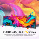 LESOWN P88D-T Touch Screen Long Display 8.8 inch 480x1920 600cd/m2  IPS Wide Extender Screen with Stand