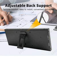 LESOWN P69 6.9 inch Additional Long HDMI Monitor for RPi 1280x480 IPS Bar LCD Display PC Temperature Monitoring Aida64
