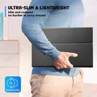 LESOWN P180GPR P180GPTR 18 inch 120Hz Portable USB C HDMI Monitor 1920x1200 Laptop Screen Extender