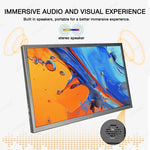 LESOWN P101GHS 10.1inch Small Wide Secondary Monitor 2560x1600 Computer IPS Portable USB External Display