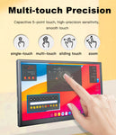 LESOWN P101C-T 10.1 inch mini Wide Touchscreen Secondary PC 1024x600 Display with Speakers for PC Windows