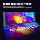 LESOWN P69 6.9 inch Additional Long HDMI Monitor for RPi 1280x480 IPS Bar LCD Display PC Temperature Monitoring Aida64