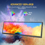 LESOWN P127GHR 12.7 inch Stretched Bar Monitor 100%sRGB 120Hz 2880x864 IPS DIY Strip Secondary Monitor