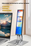 LESOWN P113 11.3 inch Stretched Bar Display HDMI External Long Monitor for PC Temperature Monitoring Aida64