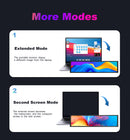 LESOWN P113 11.3 inch Stretched Bar Display HDMI External Long Monitor for PC Temperature Monitoring Aida64