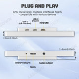 LESOWN P145FHT 14.5 inch Stretched Bar Monitor USB C HDMI 2560x720 IPS Speakers CNC Shell Bar Monitor