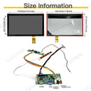 LESOWN M185-C02T 18.5 inch Laptop LCD Screen LVDS 60Hz 1920x1080 IPS Touch HDMI VGA Interface Full Viewing 1000:1 Display Module for Computer