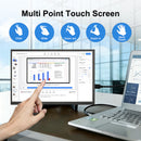 LESOWN P101DP P101DP-T 10.1inch 1280x800 IPS LCD Portable Display Mini Secondary Monitor USB‑C Side Screen Compact Display for Laptop Plug & Play