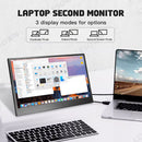 LESOWN P125GPS/P125GPT 12.5 inch LCD Portable Monitor USB C HDMI Capacitive Touchs IPS Display for Gaming Computer