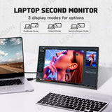 LESOWN P116GPS/P116GPT 11.6 inch Small Portable Monitor Touch FHD 1080P HDMI USB Type C Extend Portable Display