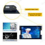 LESOWN E101-C01GBTE Small Embedded 10.1 Inch Display 600-1000cd/m² 1280x800 IPS LCD Screen with VGA/HDMI/USB(touch) for TV CCTV