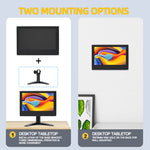 LESOWN N70 1024 x 600  7 inch HD Small LCD Car Monitor Touch Display  AV VGA HDMI Input