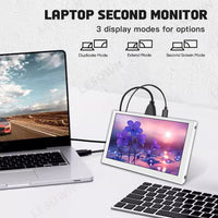 LESOWN P50CW-T mini USB Touch Display HDMI IPS Screen Compact 5 inch PC Laptop Sub White Monitor