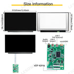 LESOWN M140-A01T IPS Laptop LCD Screen 14 inch NV140FHM-T0A Display Panel 1920x1080 Full HD eDP 40PIN HDMI-compatible USB-C Touchscreen Module