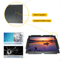 LESOWN E236-C01GBT 23.6in 1920x1080 IPS LCD Embedded Display Open Frame Multi-Touch Screen Industrial for Medical Equipment Digital Signage