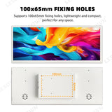 LESOWN P123WPT P123GPT 12.3'' Ultra-Wide Horizontal Display 1920x720 Portable Bar Monitor Extra Screen for Laptop PC Gaming Work & Entertainment