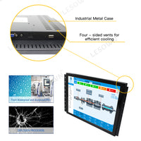 LESOWN E150-C02GBT-1 15 Inch Industrial Open Frame Embedded Display 1024x768 IPS LCD Capacitive Multi-Touchscreen for CCTV Digital Signage